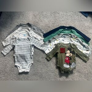 Long sleeve bodysuits